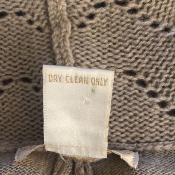 Gold Hawk Wool and Cashmere Sweater Size M Lagenlook, Beigecore, Old Money - Picture 12 of 16